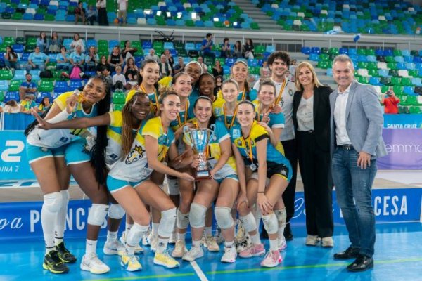 Voleibol: El Guía CDV Universidad Fernando Pessoa Canarias se proclama subcampeón de la Copa Princesa 2025