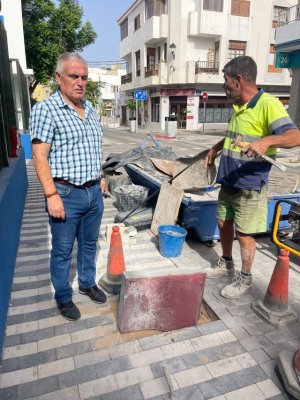 El Ayuntamiento de La Aldea de San Nicolás mejora la accesibilidad en la calle Mariano de Cáceres