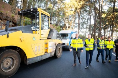 Obras P&uacute;blicas del Cabildo culmina el asfaltado de m&aacute;s de ocho kil&oacute;metros de carreteras en los Altos de G&aacute;ldar