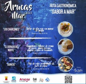 Llega la ruta gastronómica &quot;Sabor a Mar&quot;, donde podrás disfrutar de las mejores experiencias gastronómicas en la costa de Arucas