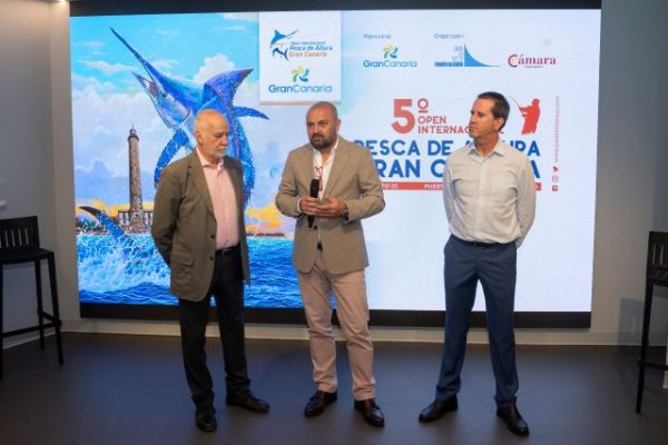 El V Open internacional Pesca de Altura Gran Canaria presenta su cartel con la Cámara de Comercio y Turismo de Gran Canaria