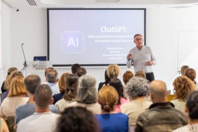 154 docentes acuden a los talleres sobre ChatGPT de Fundaci&oacute;n DISA