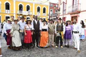 EL PSOE de Gáldar vuelve a disfrutar de la Romería de Ofrenda a Santiago, y a participar en las tradiciones galdenses