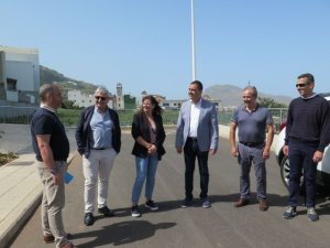 El Ayuntamiento de Guía culmina la urbanización de una parcela de 1.400 metros cuadrados para la construcción de 44 viviendas públicas