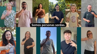 22-28 de septiembre. Semana Internacional de las Personas Sordas:  “Somos personas sordas. Y no. Serlo no nos limita”: nueva campaña de la CNSE