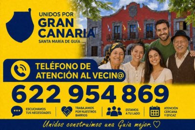 UxGC-Guía reivindica su trayectoria en la escucha activa y reafirma su canal de atención directa al vecino ​