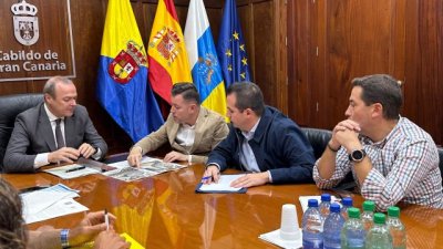 Obras P&uacute;blicas y G&aacute;ldar ultiman un convenio para la municipalizaci&oacute;n de la carretera entre el casco, Barrial y Sardina