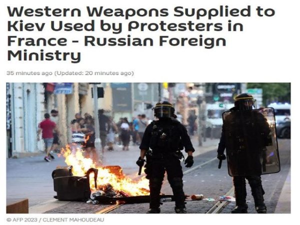 Francia sufre el retroceso de su pol&iacute;tica de Estado hacia Ucrania