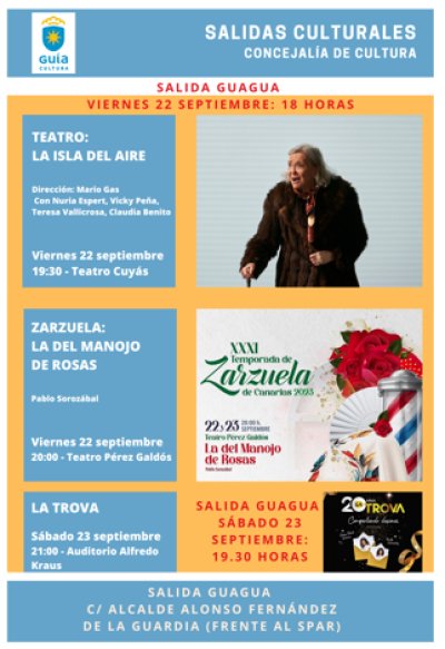 Gu&iacute;a: M&aacute;s de 100 personas asisten a las salidas culturales organizadas por la Concejal&iacute;a de Cultura para este fin de semana