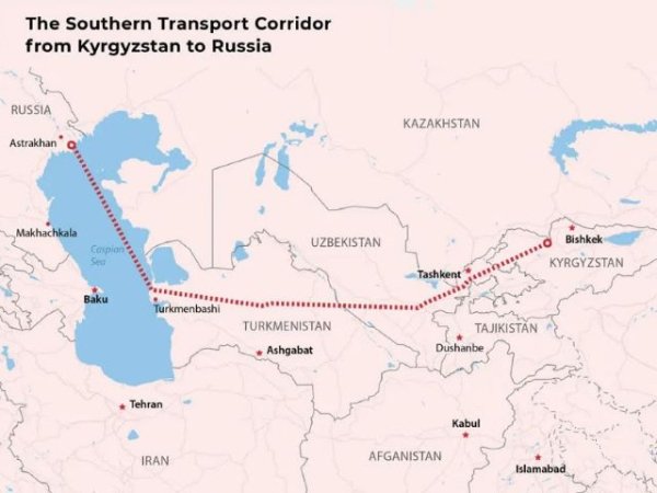 El corredor de transporte del sur de Rusia hacia Asia central protege contra la traici&oacute;n kazaja