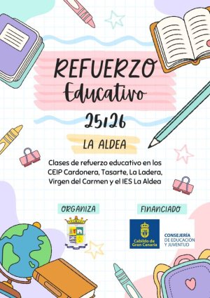 La Aldea de San Nicol&aacute;s culmina el proyecto de refuerzo educativo en los centros escolares del municipio