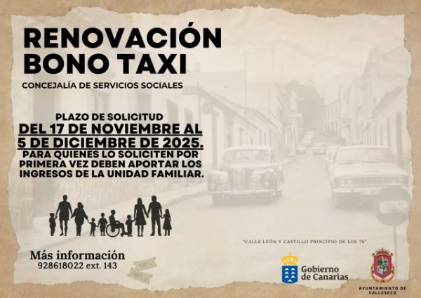 El Bono Taxi de Valleseco consolida su papel como referente en las medianías de Gran Canaria