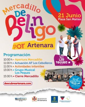 El Mercadillo &ldquo;De Belingo por Artenara&rdquo; regresa el pr&oacute;ximo 21 de junio con m&uacute;sica en directo, actividades infantiles y ambiente festivo en el coraz&oacute;n del municipio