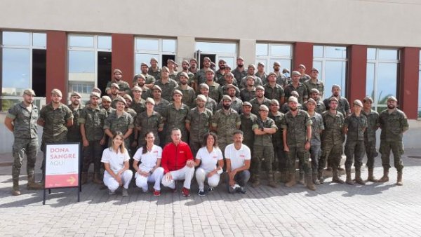 El ICHH acerca la donación de sangre a la Base General Alemán Ramírez, en Gran Canaria
