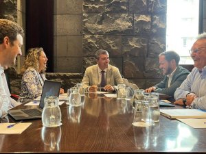 Manuel Dom&iacute;nguez dialoga con varias empresas para buscar alternativas a las carencias de la red el&eacute;ctrica