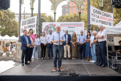 Antonio Morales llama a la sociedad grancanaria a seguir mostrando su solidaridad frente a las desigualdades y la violencia