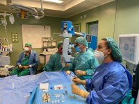 La Candelaria interviene por primera vez simult&aacute;neamente a pacientes pedi&aacute;tricos con cataratas en ambos ojos