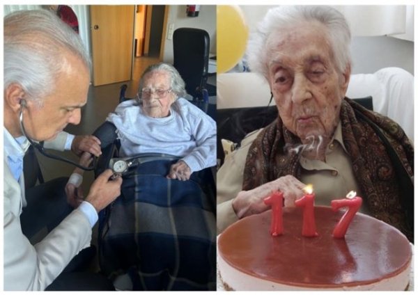 María Branyas, a sus 117 años, sitúa a España en el podio mundial de la longevidad, según el Cardiólogo Dr. Manuel de la Peña