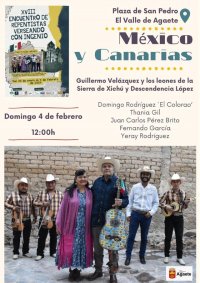 M&eacute;xico y Canarias se funden en el Valle de Agaete