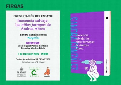 Sandra Gonz&aacute;lez Reina lleva &ldquo;Panza de burro&rdquo; a Firgas