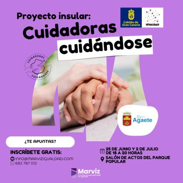 El proyecto insular ‘Cuidadoras Cuidándose’ llega a Agaete