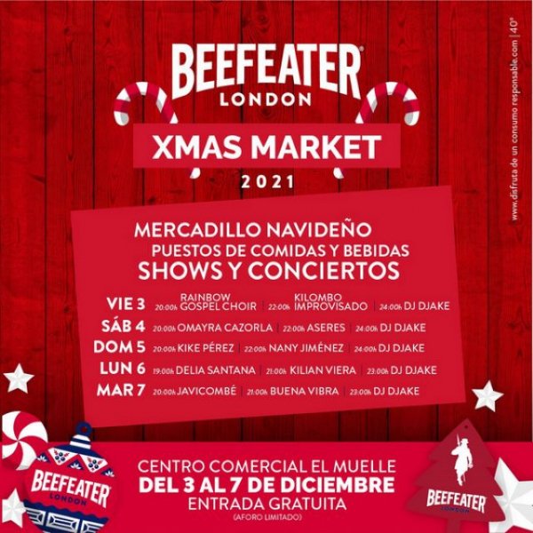 Nace ‘Beefeater Xmas Market’, el nuevo mercadillo de ocio navideño de Las Palmas de Gran Canaria