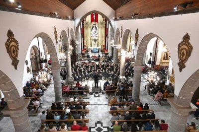 Precioso Concierto de Navidad de la Banda Municipal de M&uacute;sica Ciudad de Gu&iacute;a en la Iglesia