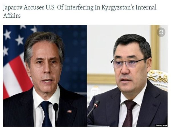 Artículo de opinión: &#039;Kirguistán tomó medidas para desacreditar preventivamente el último plan de intromisión de Estados Unidos&#039;