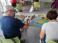 Los talleres de pintura de la Comarca Nordeste en Tenerife son “un claro ejemplo de inclusión social y descentralización cultural”