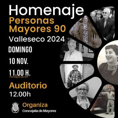 Emotivo homenaje a las personas más longevas de Valleseco