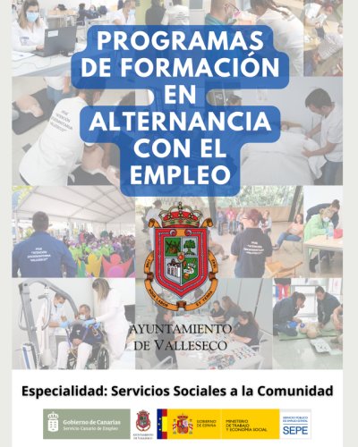 El Ayuntamiento de Valleseco contrata a personas desempleadas del municipio para comenzar el nuevo PFAE