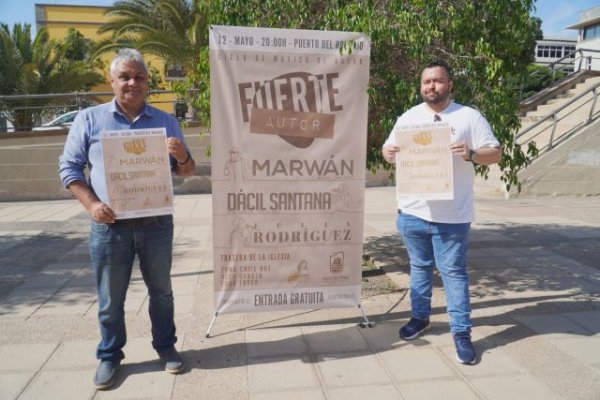 Puerto del Rosario: Marwán, Dácil Santana y Julia Rodríguez, protagonistas de la primera edición de FuerteAutor