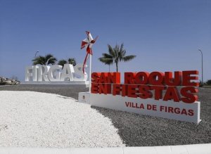 Villa de Firgas: Nueva imagen del municipio en el acceso por la GC-20
