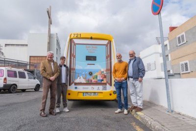 Guaguas Municipales apoya la difusi&oacute;n de una campa&ntilde;a de la asociaci&oacute;n de vecinos Artemi para cuidar el barrio de San Juan