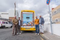 Guaguas Municipales apoya la difusi&oacute;n de una campa&ntilde;a de la asociaci&oacute;n de vecinos Artemi para cuidar el barrio de San Juan