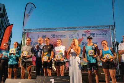 Saúl Castro y Raquel García-Cabrera se coronan en el debut de la Servatur Rainbow Family en Maspalomas