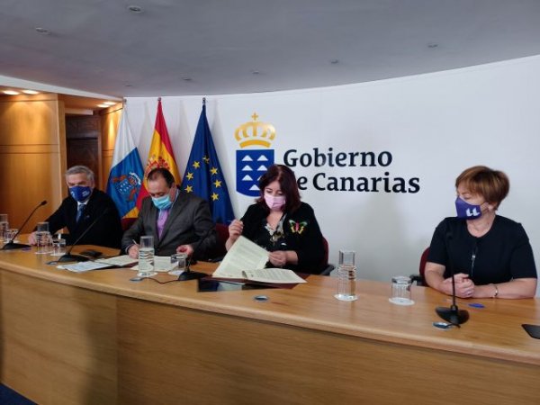 El Gobierno y ambas universidades reafirman su colaboración en investigación y docencia en Ciencias de la Salud