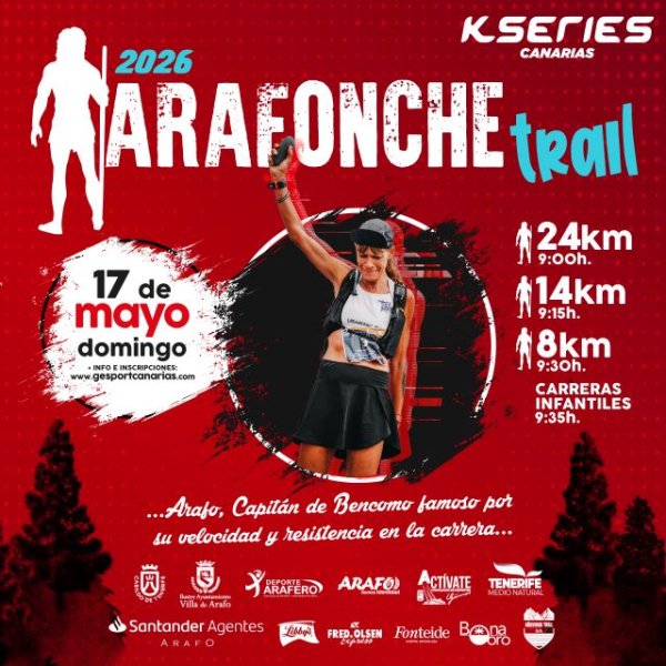 Tenerife: Arafonche Trail regresa estrenando categor&iacute;a reina de la mano de KSeries Canarias