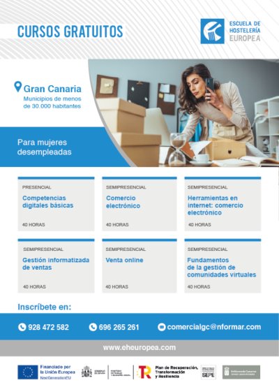 Escuela de Hosteler&iacute;a Europea impulsa la digitalizaci&oacute;n de las mujeres del &aacute;mbito rural
