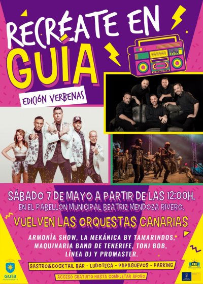 Los Papag&uuml;evos salen ma&ntilde;ana s&aacute;bado a la calle dentro del evento Recr&eacute;ate en Gu&iacute;a