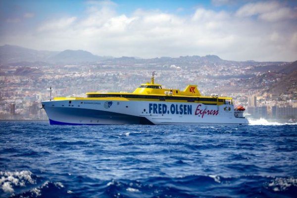 147.000 personas escogieron Fred. Olsen Express para desplazarse entre islas esta Navidad