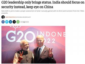Korybko a Rajagopalan: la neutralidad de principios de la India garantiza su seguridad