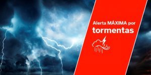 El Gobierno de Canarias declara la situación de Alerta Máxima por Tormentas en Canarias