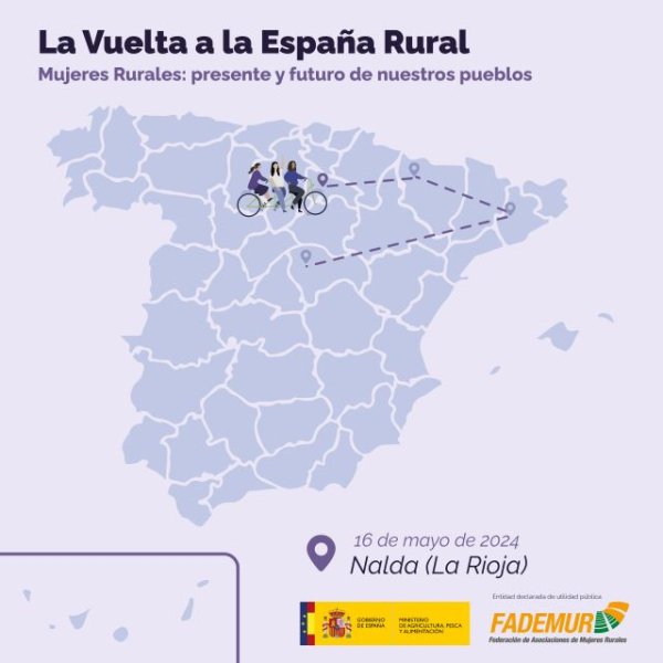 FADEMUR lleva ‘La Vuelta a la España Rural’ a Nalda (La Rioja)