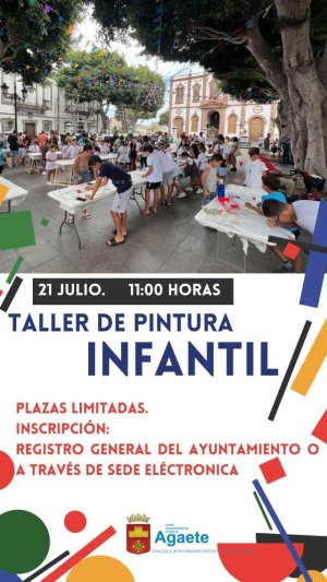 La Plaza de la Constitución de Agaete se convierte este domingo en un museo al aire libre