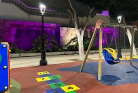 Gáldar: Reabre con mobiliario adaptado el parque infantil de la Plaza de los Faycanes