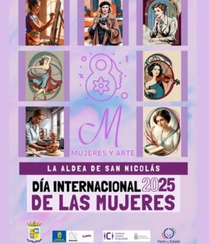 Mujeres y Arte: 8M en La Aldea de San Nicolás