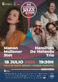 Jazz: Hamilton de Holanda Trio y Manon Mullener 5tet  este s&aacute;bado en Santa Br&iacute;gida