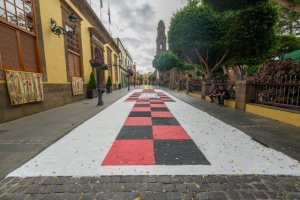 G&aacute;ldar: El Ayuntamiento anima a la ciudadan&iacute;a a participar este domingo en la elaboraci&oacute;n de las alfombras del Corpus Christi