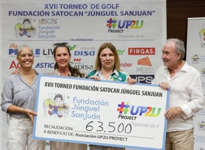 R&eacute;cord de solidaridad en el XVII Torneo de Golf Fundaci&oacute;n Satocan J&uacute;nguel Sanju&aacute;n